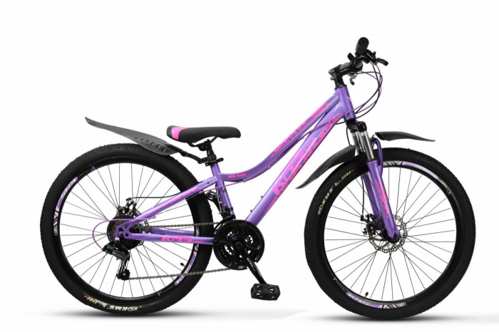 Велосипед КМС Lite 24" MD-280 фиолетовый рама сталь 16.5" купить в ...