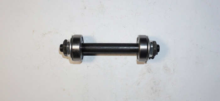 ось под промподшипник задняя. ось передней втулки fatbike 190мм. каретка педалей велосипеда стелс 210. ось передней втулки велосипеда стелс 140. ось передней втулки 3/8"x145мм пром подшипник под гайку.